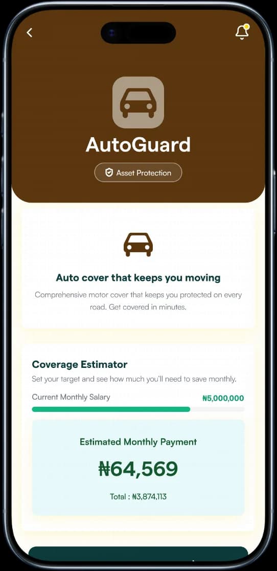 Auto Guard card
