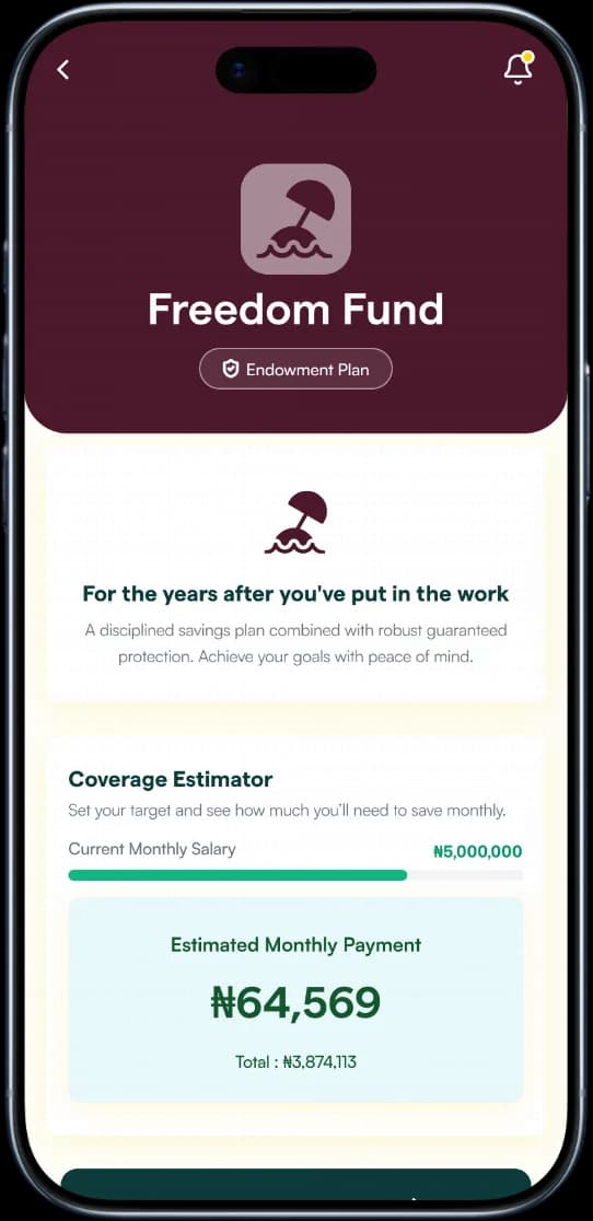 Freedom Fund card