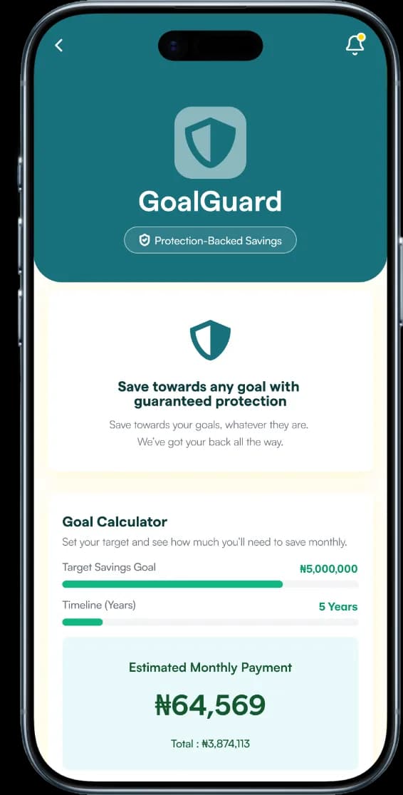 Goal Guard card