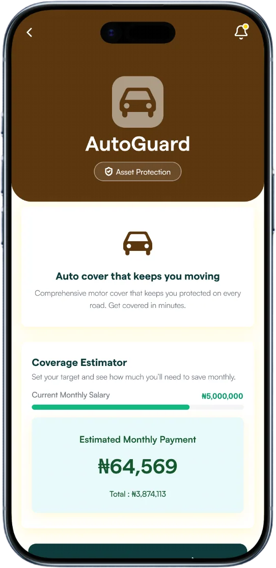 Auto Guard card