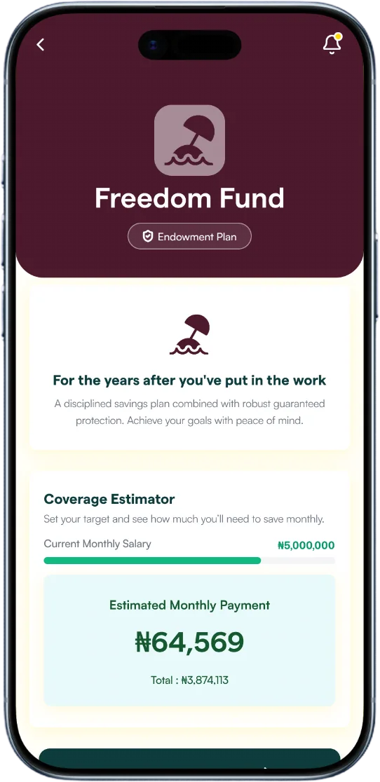 Freedom Fund card